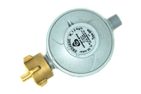Cavagna Gasdruckregler Typ 694 - 50mbar 1,5kg/h - G.12 -> G 1/4‘‘ LH