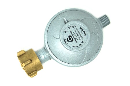 Cavagna Gasdruckregler Typ 694 - 30mbar 1,5kg/h - G.12 -> G 1/4‘‘ LH