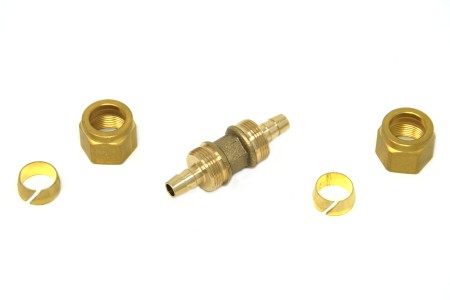 DREHMEISTER screw-in connection for thermoplastic pipe