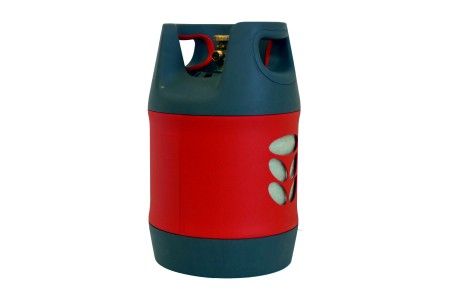 CAMPKO botella de GLP, cilindro de composite recargable 18,2 L con válvula OPD del 80%