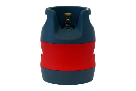 CAMPKO botella de GLP, cilindro de composite recargable 12,7 L con válvula OPD del 80%