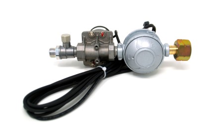Regulator system 30 mbar 1,5 kg/h incl. solenoid and test valve