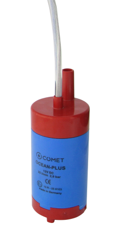 COMET Tauchpumpe OCEAN-PLUS 12 V, 1,0 m Kabel, Ø 48 mm