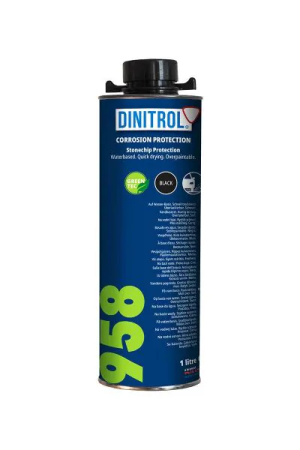 DINITROL 958 Steinschlagschutz 1L Flasche, schwarz