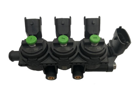 Landi Renzo GIRS12 OEM Rail inyector de 3 cilindros (Renault, Dacia 0,9 cc)