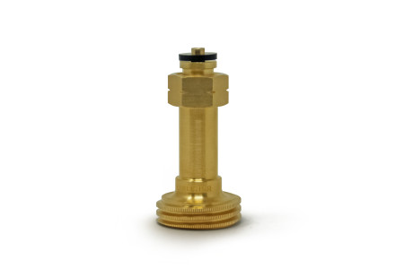 DREHMEISTER ACME LPG Adapter, gas cylinder adapter W21,8x1/14 LH (G.5) - 92mm