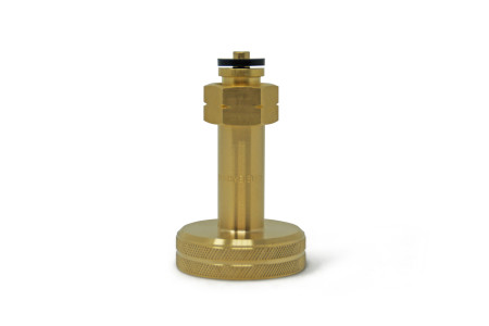 Adaptador para bombonas de gas DREHMEISTER DISH adaptador para camping gas W21.8x1/14 LH (G.5) - 89.8mm