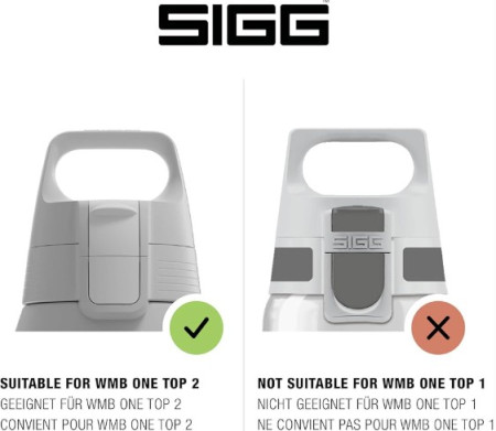 SIGG Junta de recambio WMB ONE Juego de juntas 2
