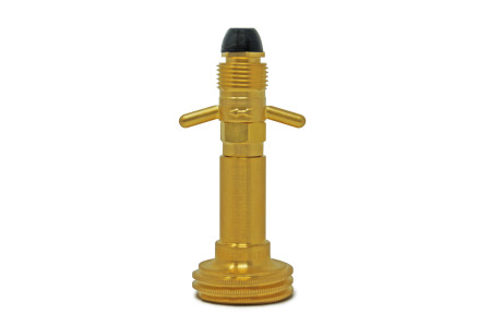 DREHMEISTER ACME gas cylinder adapter camping gas adapter 0.880-14 NGO LH (G.10) - 116 mm