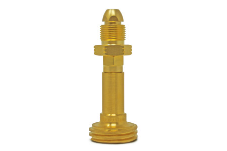 DREHMEISTER ACME gas cylinder adapter camping gas adapter G 5/8 LH (G.7) - 116 mm