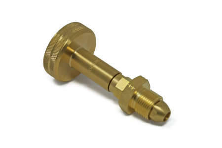 DREHMEISTER DISH Gas cylinder adapter Camping gas adapter G 5/8 LH (G.7) - 113 mm