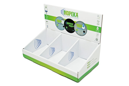 Mopeka Thekendisplay 30 (255x130x180 mm), unbestück