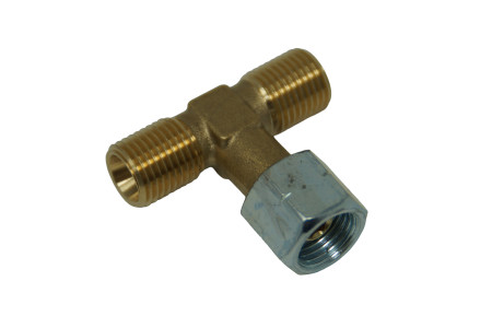 DREHMEISTER T-piece, connection thread G1/4LH-KN for gas hose, lpg regulator
