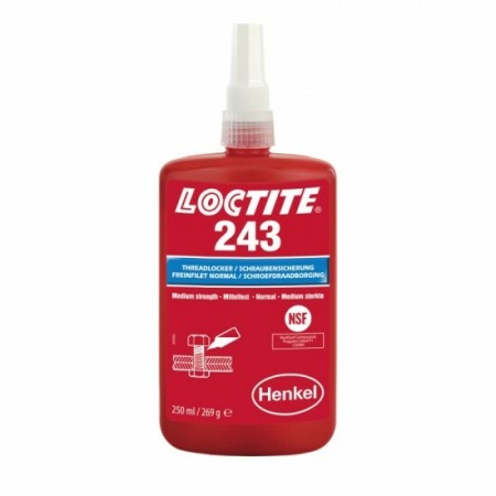 LOCTITE® 243 - 250 ml Freinfilet résistance moyenne
