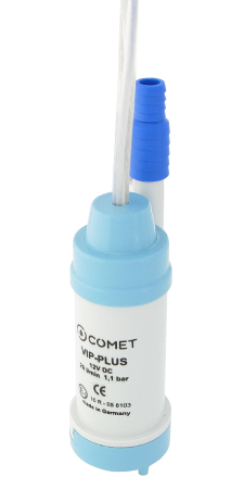COMET pompa sommersa VIP-PLUS 12 V 1,0 m cavo con ugello di sfiato