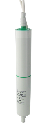 COMET Bomba de exterior GEO-DUPLO-INLINE-PLUS 12 V cable de 1,0 m, boquilla para manguera Ø 10 mm/ 1/2