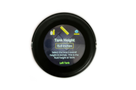MOPEKA LCD Monitor para 2 sensores de nivel de gas