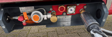 DREHMEISTER ACME Adaptador GPL con rosca NPT de 3/8 - válvula de llenado tanque de 4 orificios