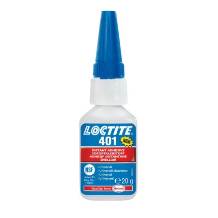 LOCTITE® 401 - 20 g Adhésif instantané à prise rapide, usage général