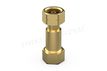 DREHMEISTER LPG Direktbetankungsadapter mit Sinterfilter für Gastankflaschen mit G.4/G.12 Anschluss