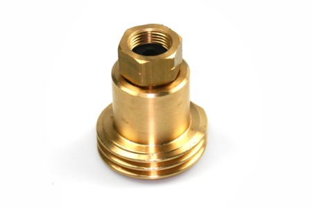 ACME LPG adapter to fill 4 kg gas cylinders - 3/8 left thread