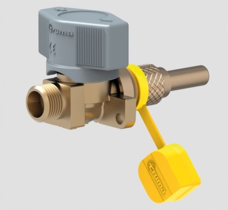 Truma valve KV-8 LPG gas 1 branch coupling quick-acting valve 8mm