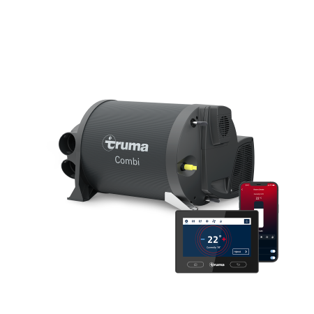 Truma Combi 4 E gas/electric heater with iNet X Panel 2