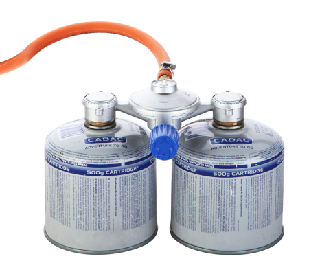 CADAC Dual Power Pak 50 mbar refillable gas cylinder