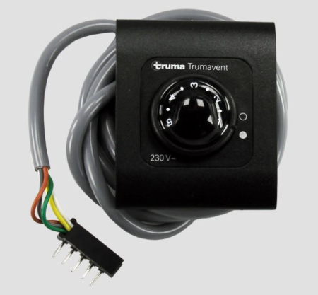 TN-2/3 control panel, black, cable 2.5m