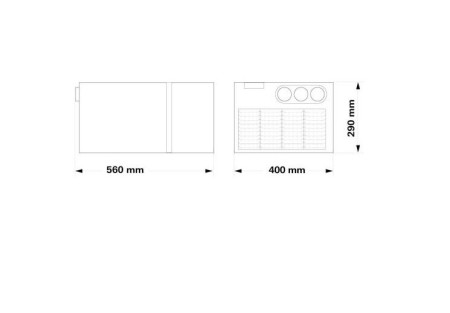 Truma Saphir compact storage box air conditioner
