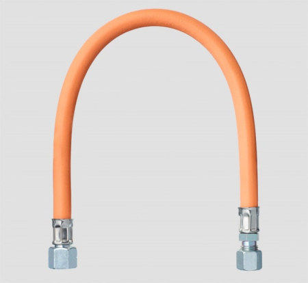 Truma Gummi-Gasschlauch (Mitteldruck) 1/4-LH x M14x1,5 (8 mm)- 400mm