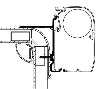 Thule Adapter Wall Pilote Explorateur