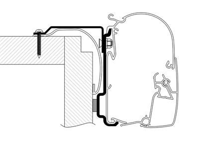 Thule Adapterwand Laika X