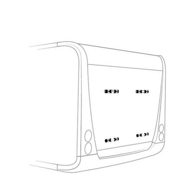 Thule Fahrradträger-Adapter 4-Punkt-Befestigung Euramobil MI3