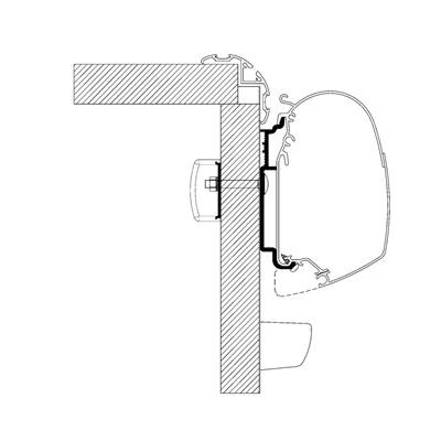 Pared Adaptadora Thule Knaus 2017