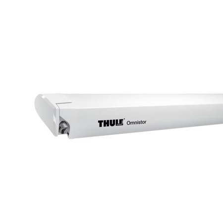 Thule Omnistor 6300 3.75x2.50m Dachmarkise Weiß mit Stoff Finish Saphirblau