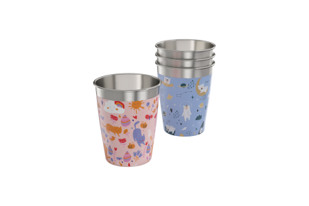 SIGG juego de tazas Kids Cup 4-pack Daydream 0.34 L