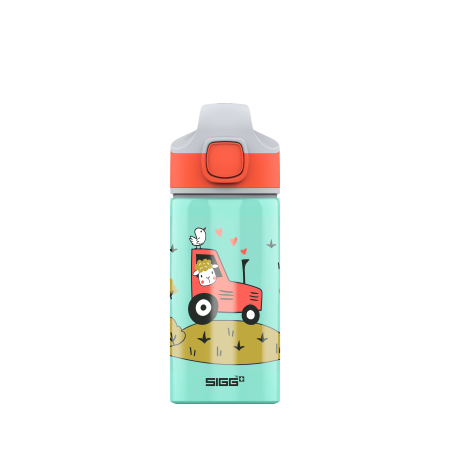 SIGG Botella infantil Miracle Kids Alu Vehicles Tractor Farm 0.4 L