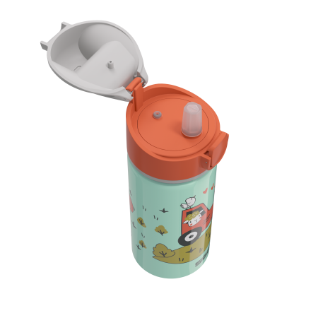 SIGG Kids Water Bottle Miracle Kids Alu Vehicles Tractor Farm 0.4 L