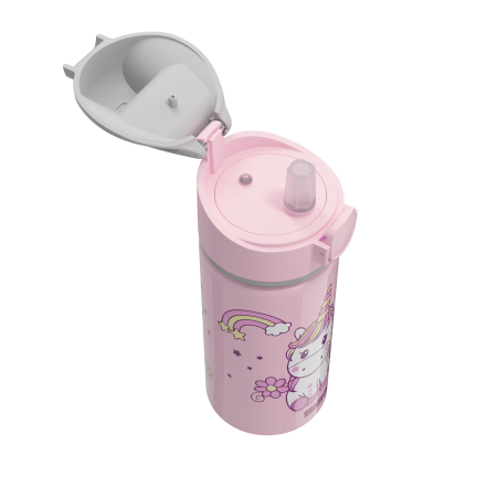 SIGG Kids Water Bottle Miracle Kids Alu Animals Happy Unicorn 0.4 L