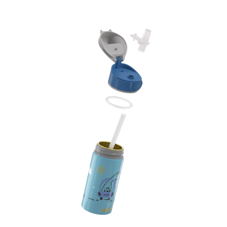 SIGG Kids Water Bottle Miracle Kids Alu Animals Dino Dive 0.4 L