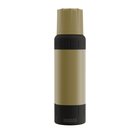 SIGG Thermo Trinkflasche Alpine Star Caramel Sand 1.0 L
