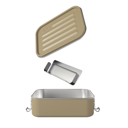 SIGG Fiambrera Gemstone Food Box Caramel Sand 1.1 L