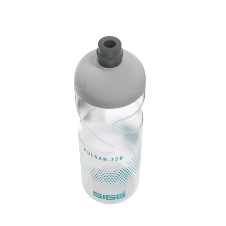 SIGG Trinkflasche Pulsar Transparent Aqua 0.75 L
