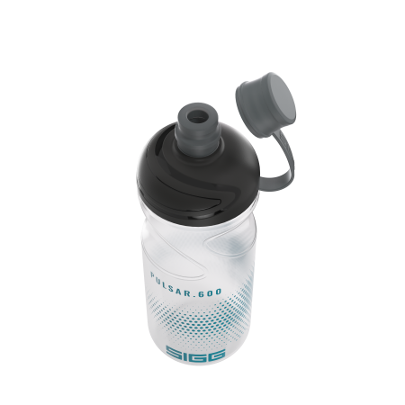 SIGG Trinkflasche Pulsar Transparent Aqua 0.6 L