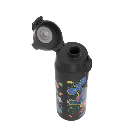 SIGG Kids Water Bottle Shield ONE 626 Stitch Schwarz