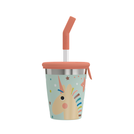 SIGG Kinderbecher Kids Straw Cup Unistar