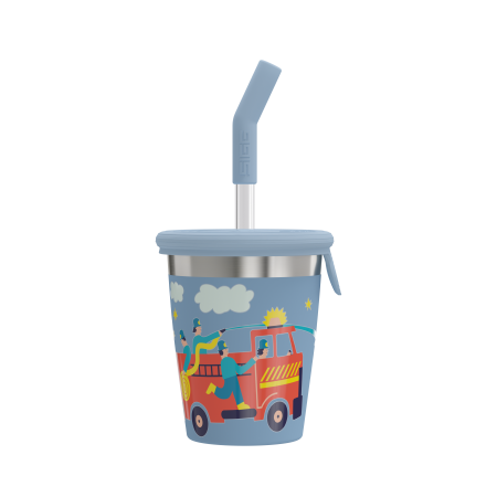 SIGG Kinderbecher Kids Straw Cup Pompier