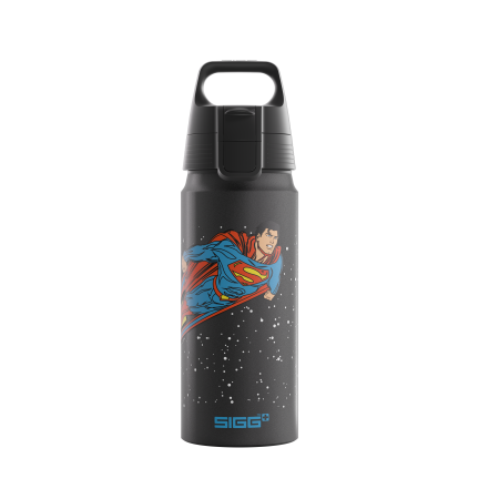 SIGG Botella de agua WMB ONE Superman Black 0.6 L