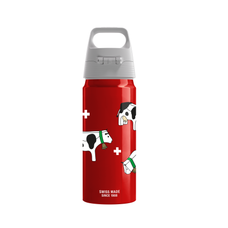 SIGG Kinder Trinkflasche WMB ONE Kids Animals Swiss Cows 0.6 L